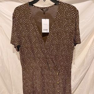 Animal print women’s dress